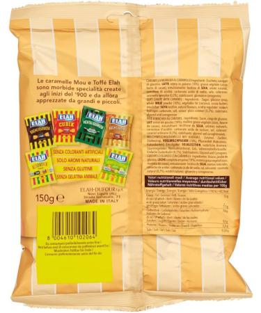 ELAH Caramel Kremcaramel Caramel Candy Various Caramel 150 g Pack of 6 - Buy Online on GoSupps.com