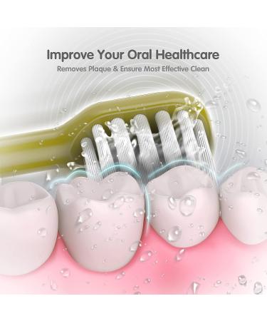 3pcs Replacement Sonic Electric Toothbrush Brush Heads - Small & Soft - Pearl White - Buy Online on GoSupps.com