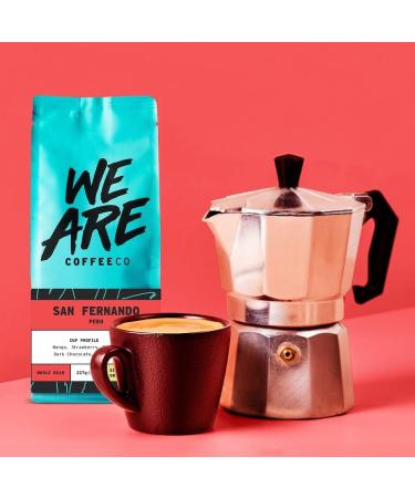Coffee Beans 227g Bag Whole Bean Coffee Peru Coffee Beans Chocolate & Fruits Notes 100% Arabica Light Roast Speciality Freshly Roasted Single Origin (We Are Coffee Co) Whole Bean 227 g (Pack of 1) - Buy Online on GoSupps.com