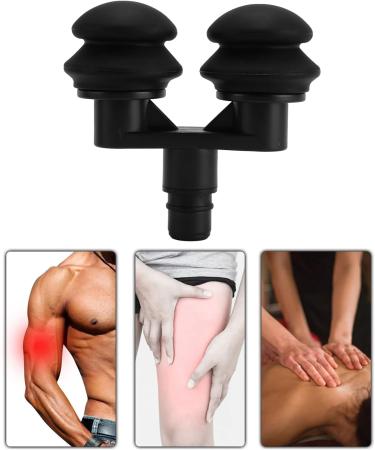 18mm Muscle Massage Gun Head - Soft Silicone Fascia Attachment for Enhanced Blood Circulation and Deep Tissue Relief - Buy Online on GoSupps.com