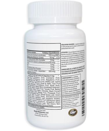 Skinny Jane Daily Multi Vitamin for Women Supports Energy Wellness and Hair Skin Nails Unique Fruit and Veggie Blend 60 Easy to Swallow Liquid Capsules - Buy Online on GoSupps.com