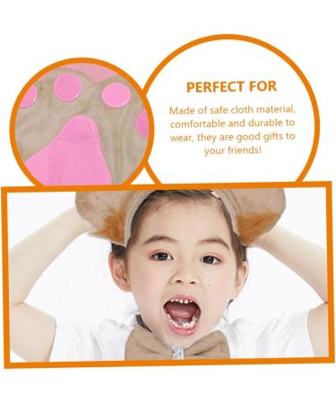 LIFKOME 1 Set Animal Headband Lion Creative Tail Lion Ears and Tail Lion Ear Headdress Unique Hair Decor Photo Props Cosplay Decor Accessory Cosplay Lion Tail Decor Decorative Headband - Buy Online on GoSupps.com