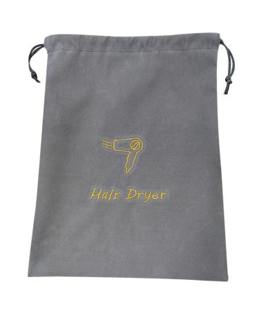 FRCOLOR Hair Dryer Bag Drawstring Storage Bag Cloth Hair Dryer Hair Band Travel Multipurpose Storage Bag Hair Dryer Case