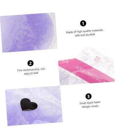 2 Pairs Wax Gloves Foot Non-woven Fabric Nursing Cover Purple - Buy Online on GoSupps.com