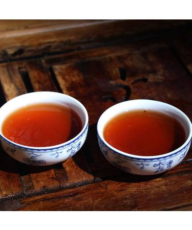 HELLOYOUNG 200g Brique de th Pu'er m r d'arbre ancien chinois vieilli bandes de th claires et une couleur brun rouge tre avec un arri re-go t sucr Th pu-erh Pu'er Tea - Buy Online on GoSupps.com