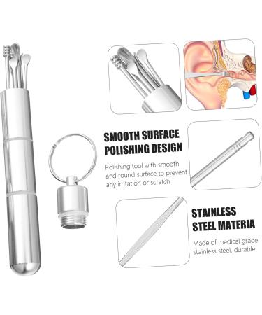 GALPADA 1Set Ear Wax Removal Tools Portable Ear Cleaning Kit for Safe and Comfortable Removal Lightweight and Easy to Carry for Daily Use - Buy Online on GoSupps.com