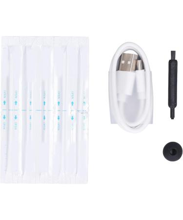 Smart Earwax Removal Tool - 3.2mm Lens Visible Ear Cleaner with LED Light, 10MP HD - White - Buy Online on GoSupps.com
