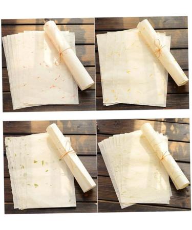 KONTONTY 40 Sheet Sumi Drawing Rice Sketch Books Stationary Natural Xuan China - Buy Online on GoSupps.com