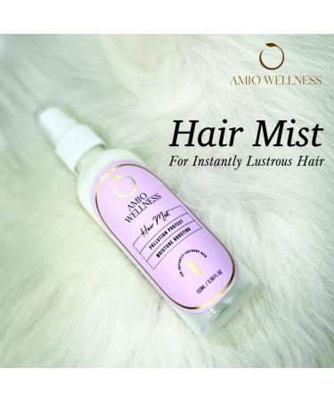 Nutranix bhm Hair Mist Spray For Men and Women | Curly Dry and Frizzy Hair Glossy & Fragrant hair | Hair Nourishing spray | 100 ML - Buy Online on GoSupps.com