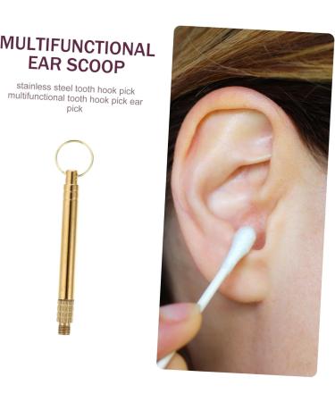 Holibanna 3Pcs Durable Earwax Removal Kit Portable Ear Cleaning Tools with Spiral Picks Lightweight and Ear Cleaner for Travel and Home Use Yellow - Buy Online on GoSupps.com