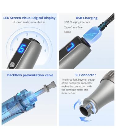 Dr. Pen Ultima M8S Microneedling Pen Professional Kit - Wireless Derma Beauty Pen with 12pins, 36pins, 42pins, RNano, and SNano for Trusty Skin Care - Buy Online on GoSupps.com