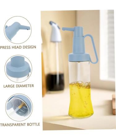 Ciieeo 4pcs Castor Silicone Container Oil Dispenser Bottle Kitchen Oil Bottle Glass Oil Storage Bottle Food Containers Olive Oil Dispenser Soda Glass Kitchen Supplies Multifunction 10.8X7.8X26.9CMx4pcs Bluex4pcs - Buy Online on GoSupps.com