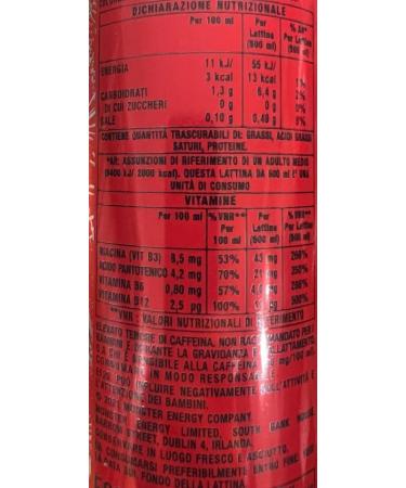  Monster Monster Energy Ultra Watermelon Flavour (Pasteco) Zero Sugar Energy Drink 12 x 0.5l - Buy Online on GoSupps.com