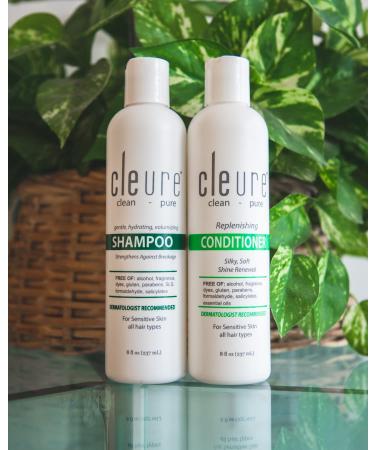 Cleure Fragrance-Free Conditioner for Sensitive Skin - 12 fl oz - Buy Online on GoSupps.com