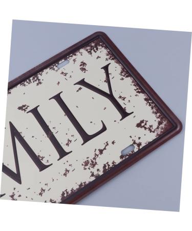 Cabilock Vintage Decor Retro Decor Iron Painting Decor Bar Painting Decor Decorate Metal Tin Painting - Buy Online on GoSupps.com