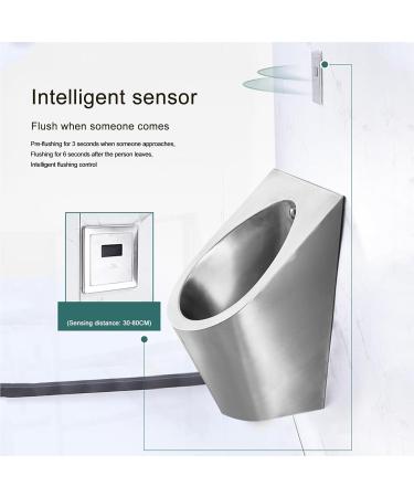 Inodoro moderno para ba o de Acero inoxidable 304 Vertical con Sensor inteligente a prueba de salpicaduras para montaje en pared para el hogar el Hotel el bar y el aeropuerto Rosegold Urinal - Buy Online on GoSupps.com