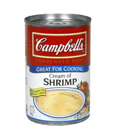 Campbell's Cream of Shrmp Soup, 10.75-Ounce Cans (Pack of 12)