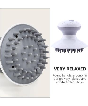 Ultechnovo Electric Shampoo Brush - Silicone Hair Washing & Scalp Massager | 2 STK White Head - Buy Online on GoSupps.com