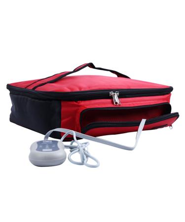 Vanenfare heating bag for abdominal dialysis household bags for peritonealometiale fluid with constant temperature household car-linking with warm liquid heating package red