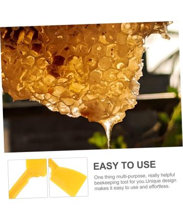 POPETPOP 2pcs Plastic Honey Spatula Plastic Dough Scraper Beekeeping Honey Scraper Extractor Multifunction - Buy Online on GoSupps.com