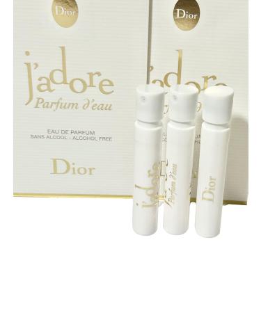 Dior J'adore Parfum D'Eau Women Sample Spray Perfume Set of 3 - Buy Online on GoSupps.com