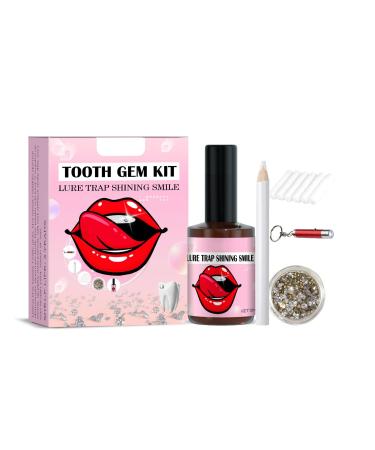 Delura tartar jewelry set tooth gem kit tooth jewelry set with glue toothstones tooth gems tooth jewel