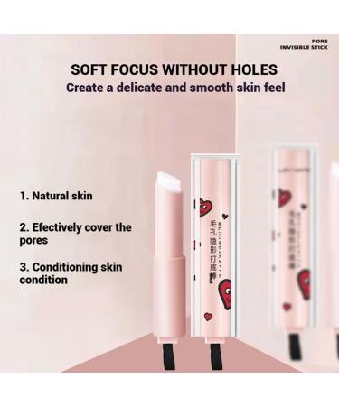 Magical Pore Eraser Waterproof Face Primer Stick Pore Eraser Primer Matte Priming Makeup Blur Stick Instant Face Tightener Primer Invisible Pore Hydrating Primer Face Shimmer Stick (3 pcs Large) - Buy Online on GoSupps.com