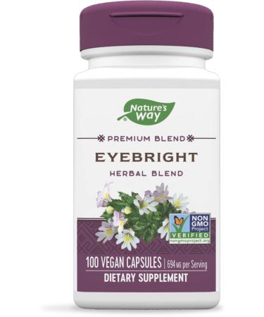 Nature's Way Eyebright Blend, 916 mg per serving, 100 Vcaps - Buy Online on GoSupps.com