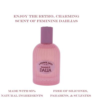 L'Erbolario Shades Of Dahlia - Notes Of Sweet Orange Dahlia And Cedar - Floral Fragrance For Women - Retro-Style Charm - Exotic Scent - Long Lasting Wear - Cruelty Free - 1.6 Oz EDP Spray Floral 1.6 Ounce (Pack of 1) - Buy Online on GoSupps.com