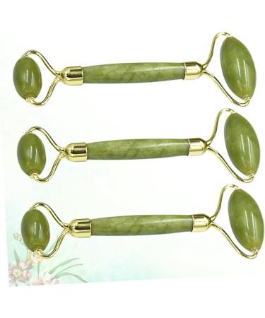 Minkissy Neck Roller Set - 6 Pieces Jade Gua Sha Tool & Ice Facial Scooters for Anti-Aging Massage - Perfect Facial Massage Devices - Buy Online on GoSupps.com