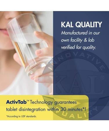 KAL Extra Strength Calcium Magnesium 1000mg/500mg | Healthy Bones & Teeth Support | Rapid Disintegration | Vegetarian | 250 Tablets - Buy Online on GoSupps.com