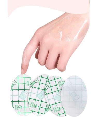 60Pcs Clear Moleskin Adhesive Blister Tapes - Foot Protection Stickers for Boots & Hiking - Prevent Blisters & Reduce Friction Pain - Buy Online on GoSupps.com