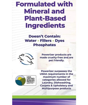 Powerizer Dishwasher Cleaner & Descaler Pouches with Odor Control - 5 Pack | Effective International Shipping - Buy Online on GoSupps.com