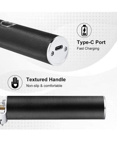 T Blade Trimmer Zero Gapped Trimmers 0mm Baldhead Hair Clippers for Men USB Rechargeable Clippers for Hair Cutting(Black) - Buy Online on GoSupps.com