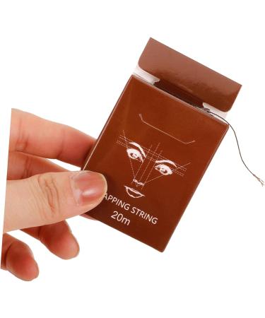 Beavorty 5 Boxes Ruler Ink Eyebrow Drawing Liner Brow Mapping Supplies Draw a Line Eyebrow Line 6.10X4.60X1.80CMx5pcs Light Brownx5pcs - Buy Online on GoSupps.com