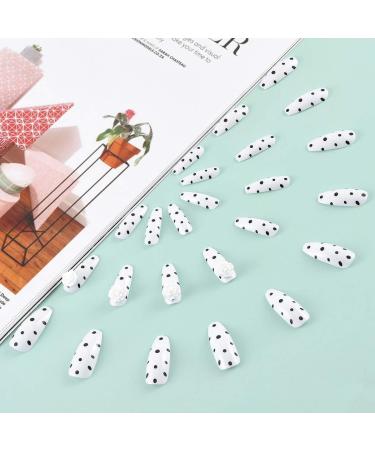 Sethexy Lange White Ballerina Nails - Glossy Acrylic False Fingernails for Women & Girls | 24 PCS Nail Art Tips - International Shipping - Buy Online on GoSupps.com