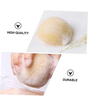 DOITOOL 1pc Face Wash Facial Exfoliating Puff Face Exfoliating Body Powder Puff Gold Fascinators for Women Makeup Puffs Sponge Makeup Remover Puff Flour Tool Deep Cleaning - Buy Online on GoSupps.com