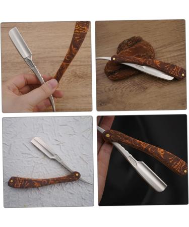 Minkissy 4-Part Stainless Steel Collapsible Razor - Practical Hairdressing Tool | Daily Use Safety Blade & Holder for Home Needs - Buy Online on GoSupps.com