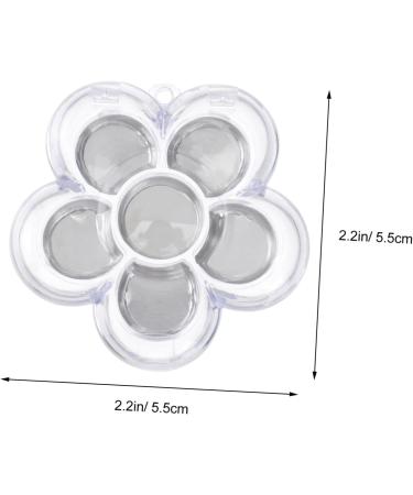 FRCOLOR 24 Pcs Packing Box Clear Plastic Containers Clear Eyeshadow Pallete Refillable Eyeshadow Containers - Buy Online on GoSupps.com