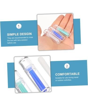 PLAFOPE 30 Pcs Suction Stick Convenient Contacts Lens Applicator Convenient Contact-Lens Remover Safe Soft Lens Stick Supplies Small Lens Care Soft Rubber Assorted Colorx5pcs 4x1cmx5pcs - Buy Online on GoSupps.com