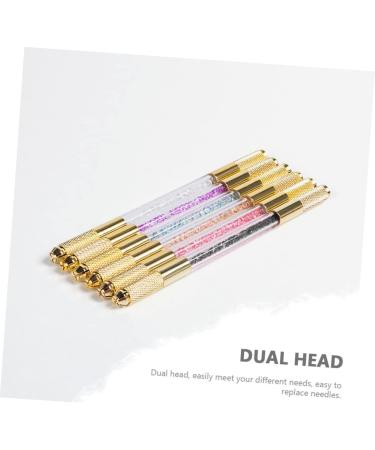 POPETPOP Embroidery Pencil Eyebrow Pencil Rhinestone Tool Eyebrow Marker Pen Makeup Tattoos Pen Make up Suite 1 count (Pack of 1) Black - Buy Online on GoSupps.com