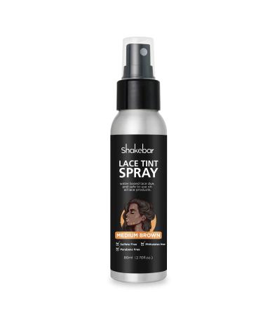 SHAKEBAR Lace Tint Spray (Medium Brown)