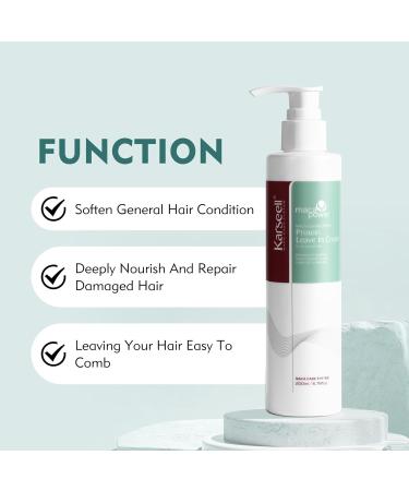 Karseell Leave-In Conditioner 200ml Apr s-shampoing l ger sans rin age anti-frisottis et brillance - Buy Online on GoSupps.com