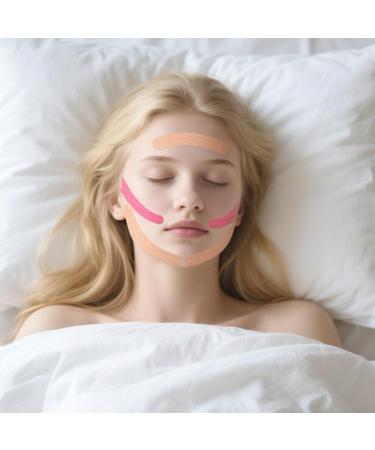 2 Rouleaux de Ruban Adh sif pour le Visage Ruban pour le Visage la Bouche Contre les Rides la Ligne Du Lion le Resserrement du Ruban Anti-Rides High Elastic Kinesiologie-Tape 2 Couleur Couleur de la peau Rose - Buy Online on GoSupps.com