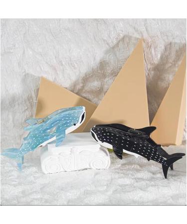 Shark Claw Clips Whale Hair Clips Blue Shark Whale Claw Clips Animal Shape Hair Jaw Clips Barrettes Hair Styling Accessories (AA 1pc) - Buy Online on GoSupps.com