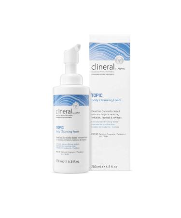 AHAVA Clineral Topic Body Skincare Cleansing Foam 6.8 Fl Oz - Gentle Cleanser for Sensitive Skin - Buy Online on GoSupps.com