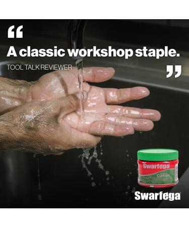 Swarfega Original Classic Hand Gel 275ml Tub | Rapid Action Hand Wash with Added Conditioner | Gentle & Smooth Green Gel Formula - Buy Online on GoSupps.com