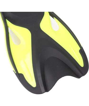 BOLORAMO Swimming Fins for Adults - Premium Diving Fins in Black & Yellow (Size 9-11 / 42-45) - Perfect for Open Water Adventures - Buy Online on GoSupps.com