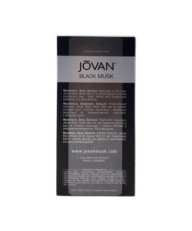 New Item JOVAN JOVAN BLACK MUSK COLOGNE SPRAY 3.0 OZ JOVAN BLACK MUSK/JOVAN COLOGNE SPRAY 3.0 OZ (M) Musk 3.0 Ounce - Buy Online on GoSupps.com