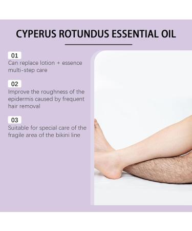 WRANBAO Essential oil for hair removal softens hair and refines pores cyperus rotundus essential oil gentle and soothing hair removal care for smoother skin 8 pieces - Buy Online on GoSupps.com